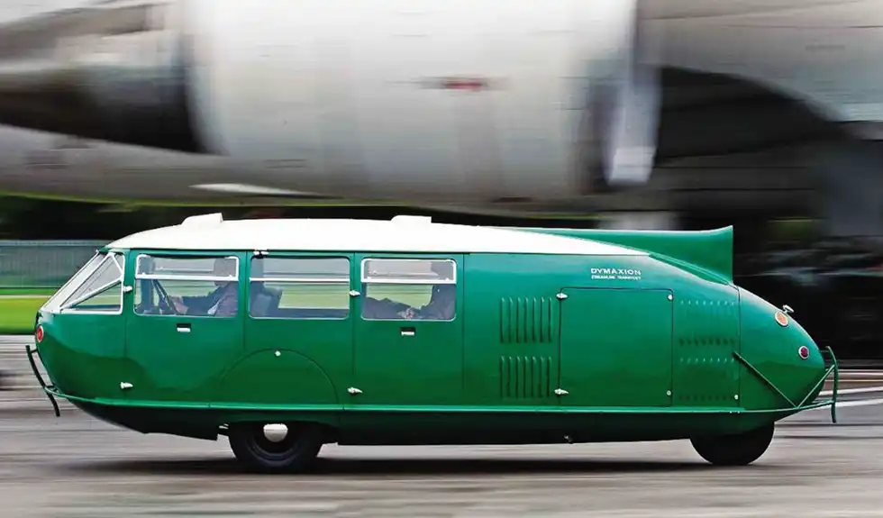 Driving the Recreated Buckminster Fuller Dymaxion Car