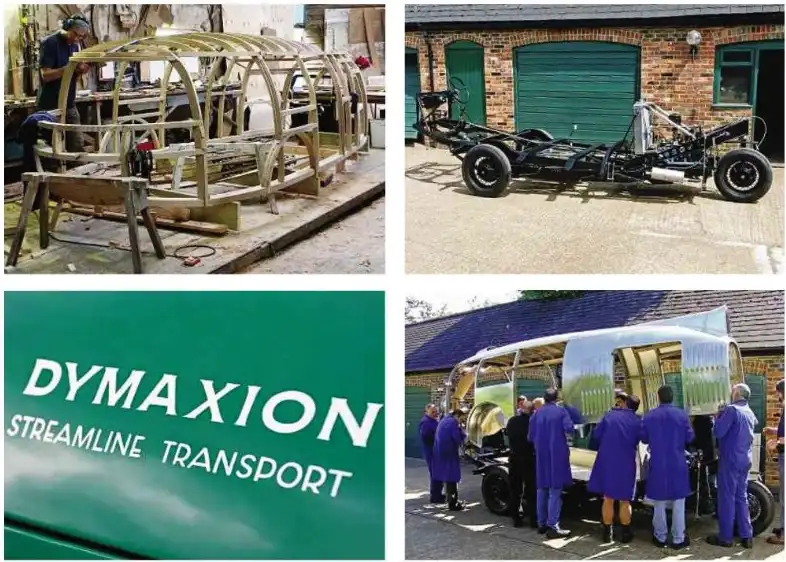 Driving the Recreated Buckminster Fuller Dymaxion Car